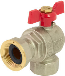 Perfexim Doskonały System Angle Ball Valve with Swivel Nut Pha-010/o 3/4'' Dn20 00-010-0200-001