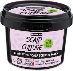 Beauty Jar Scalp Culture Скраб за скалп срещу омазняване с глина 100 мл