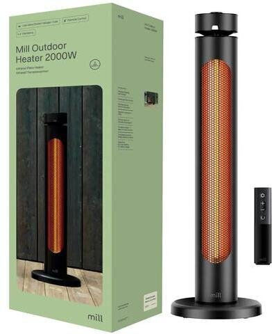 Mill Încălzitor Electric cu Infraroșu cu Putere 2kW