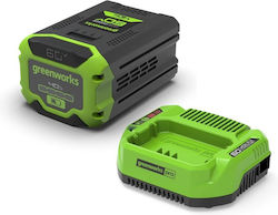Greenworks 60V Lithium Tool Battery with 4Ah Capacity Greenworks 60V Lithium Tool Battery with 4Ah Capacity