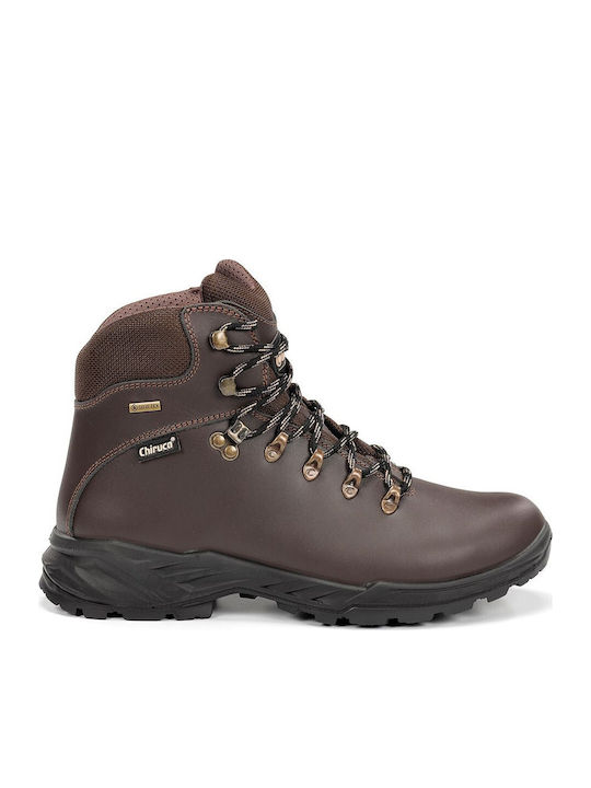 Chiruca Galicia Gtx 02 Men's Brown Waterproof Hiking Boots with Gore-Tex Membrane