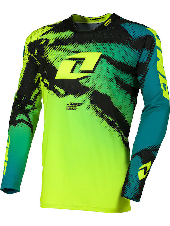 Kinder-Motocross-Shirt One Industries X-297 Neon Tiger