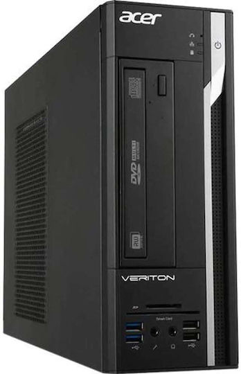Acer Veriton X2640G Реновиран Клас A (Core i5-6500/4GB/250GB HDD/Без Операционна Система)