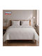 Heinner Double Coverlet Set Grey 220x240cm 3 Pieces
