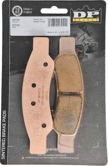DP-Dunlopad Metallbremsbeläge DP735 1 Satz für 1 Bremssattel
