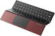 ZO1T Wireless Bluetooth Keyboard with Touchpad International English Red
