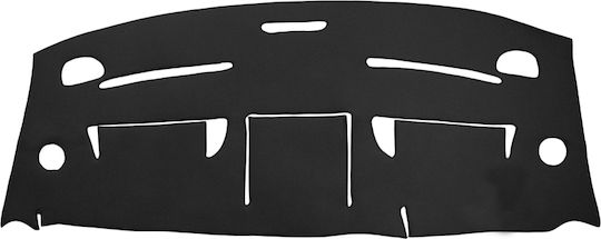 Black Leatherette Dashboard Cover Compatible with Mercedes-Benz Vito W447 Parktronic & Sensors