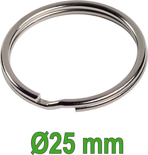 Amig 425 Ατσάλινος Νίκελ Κρίκος Κλειδιών Ø25mm