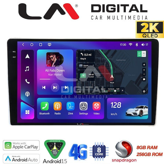 LM Digital Auto-Audiosystem Für Peugeot Expert / Partner Fiat Scudo Toyota Proace Citroen C2 / C3 / Berlingo / C4 / Jumpy 2001 (Bluetooth/USB/WiFi/GPS)