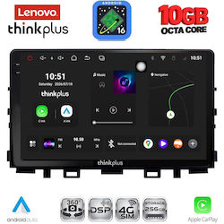 Lenovo Auto-Audiosystem für BMW X2 / X6 Kia Rio / Stonic 2018 (Bluetooth/USB/WiFi/GPS/Apple CarPlay/Android Auto) mit 9" Touchscreen