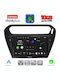 Lenovo Auto-Audiosystem für Peugeot 301 Citroën C-Elysee BMW X2 / X6 2013–2023 (Bluetooth/USB/Wi-Fi/GPS/Apple CarPlay/Android Auto) mit 9-Zoll-Touchscreen