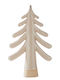 Weihnachtlicher Dekorativer Keramikbaum in Beige