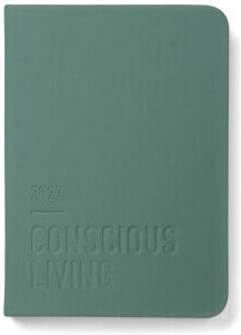 Letts Conscious Evergreen Εβδομαδιαίο Ημερολόγιο A6 2027 Πράσινο