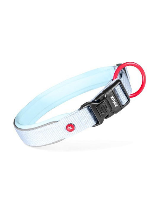 Zolux Zolux Premium Nylon Dog Collar 35-40 Cm/20 Mm S Light Blue