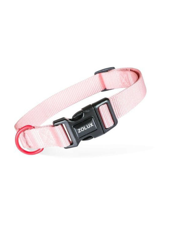 Zolux Zolux Classic Nylon Dog Collar 31–48 Cm/20 Mm Pink