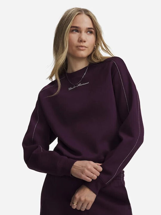 Under Armour Rival Shimmer Bluză Burgundy