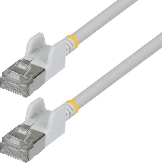 StarTech U/FTP (STP) Cat.6a (Gigabit) Ethernet Network Cable 0.15m White