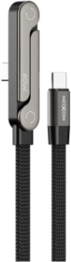 Moxom Mx-cb371 Braided Cable USB-C male - USB-C 60W 1.2m GET-MOXOM-MX-CB371