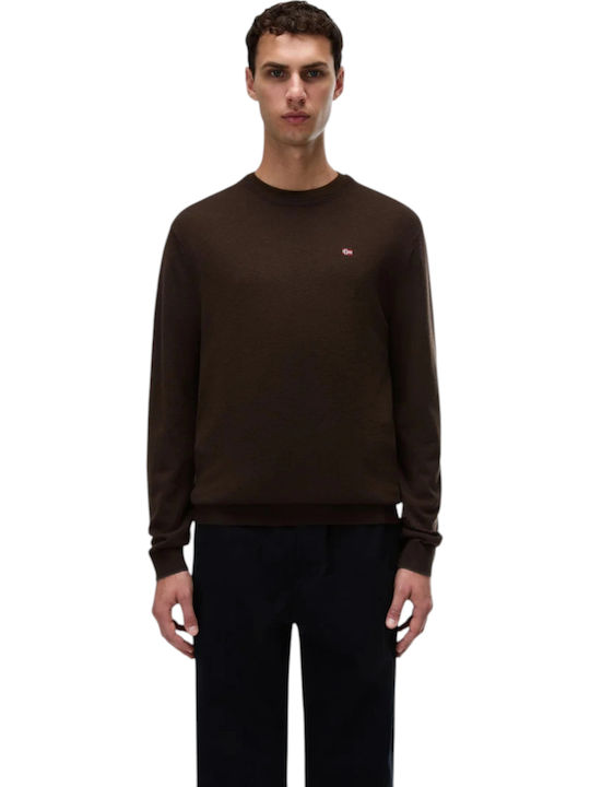 Napapijri Damavand Langarm-Pullover Braun
