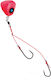 Sliding Hayabusa Snapper Tenya Ex-171 45 G #04 Fluorescent Pink