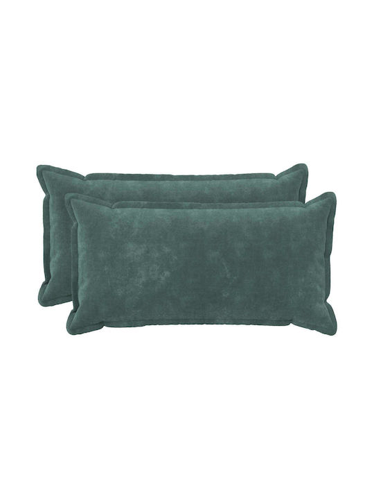 vidaXL Μαξιλάρι Καναπέ Houten Θαλασσί 40x70εκ.