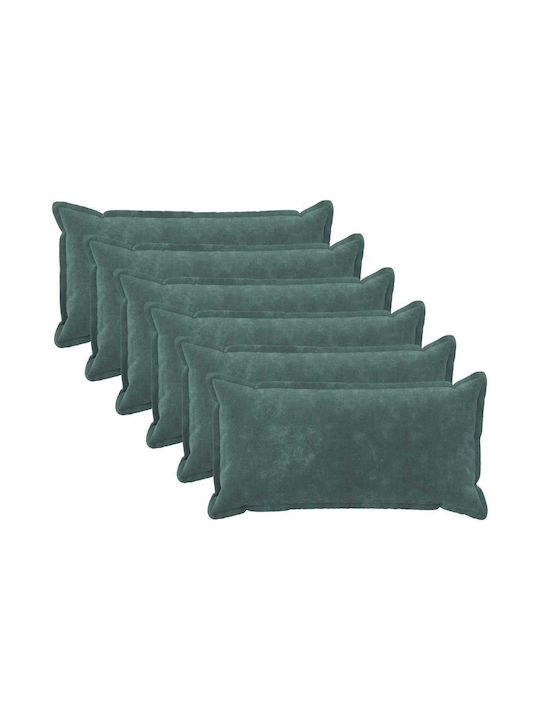 vidaXL Μαξιλάρι Καναπέ Houten Θαλασσί 40x70εκ.