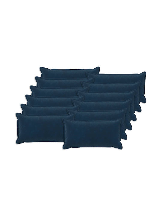 vidaXL Μαξιλάρι Καναπέ Houten Μπλε 40x80εκ.