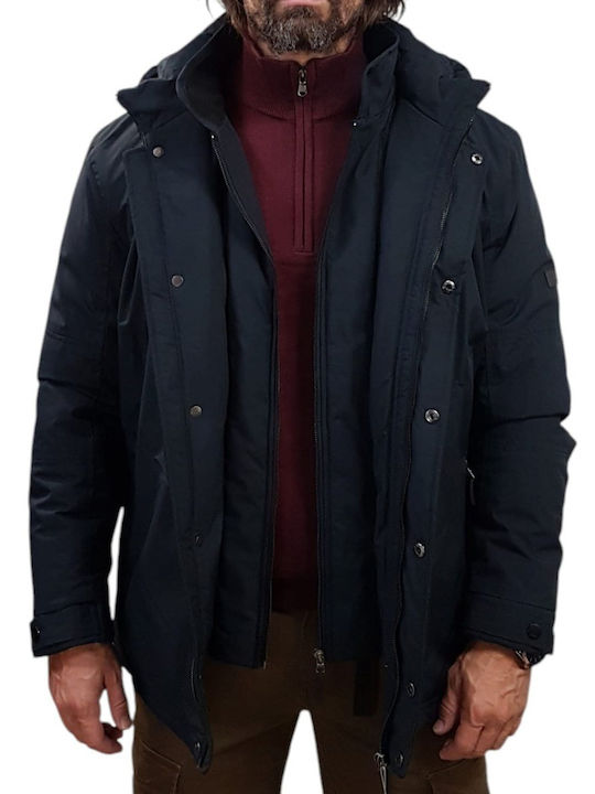 Lexton Pufferjacke Indigo