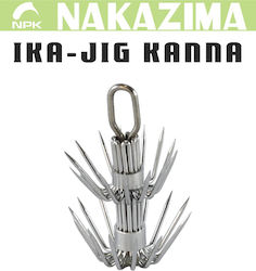 Nakazima Ika-jig Kanna 3 Doppelhaken Nadeln Schrumpfschlauch M L