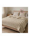 Cosy Life Single Sherpa Comforter 160x220cm Beige