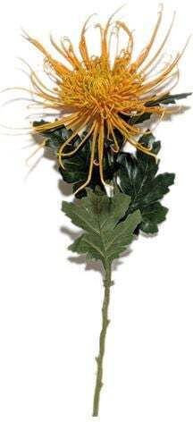 EDG Artificial Yellow Chrysanthemum Branch 72 cm