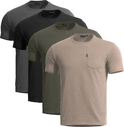 T-shirt Ageron K09012-po Pentagon Μπεζ