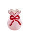 Butlers Decorative Ceramic Vase Present Pink 10x10xH13cm