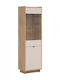 Bibliotecă 105 Stejar, Cașmir 60x42x201 cm