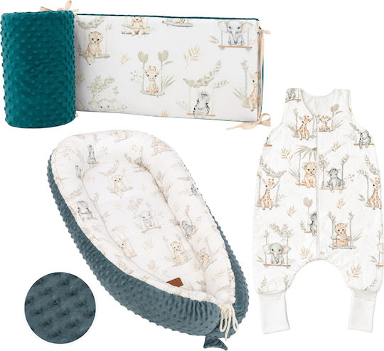 Maboo Baby-Kissen Nest Emerald Maboo Baby-Kissen Nest Emerald