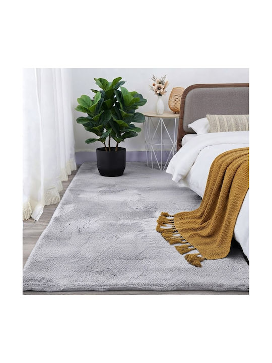 SpitiBazaar Set Modern Bedroom Rugs Light Grey ...