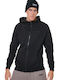 Jacke mit Kapuze Schwarz