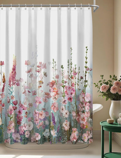 Κουρτίνα Υφασμάτινη 180x180cm Pink B088QVSZNM Κουρτίνα Υφασμάτινη 180x180cm Pink B088QVSZNM