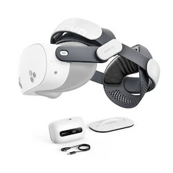 Bobovr M3 Pro+ Лента За Глава С Батерия 6500 Mah За Meta Quest 3 3s Bobovr M3 Pro+ Лента За Глава С Батерия 6500 Mah За Meta Quest 3 3s