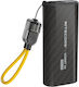NiteCore Summit Air Powerbank 8000 mAh 22,5 W mit 2 USB-C-Anschlüssen Power Delivery Grau