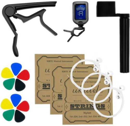 Music Mate Mm-a80 Ukulele Accessory Set Ukulelepack Multicolour