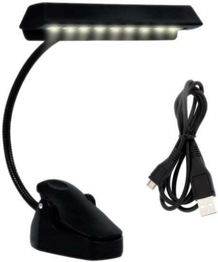 Music Mate Mm-a85 Purelight LED лампа за пулт за ноти, черна