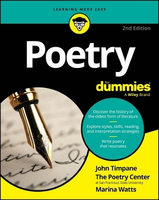 Poetry For Dummies Marina Watts