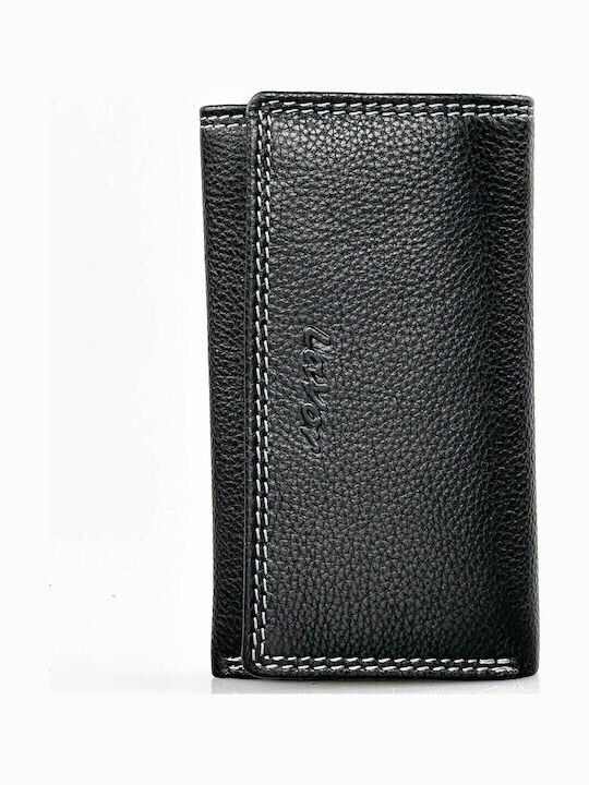 Lavor Lederportemonnaie Schwarz 1-7244 Schwarz