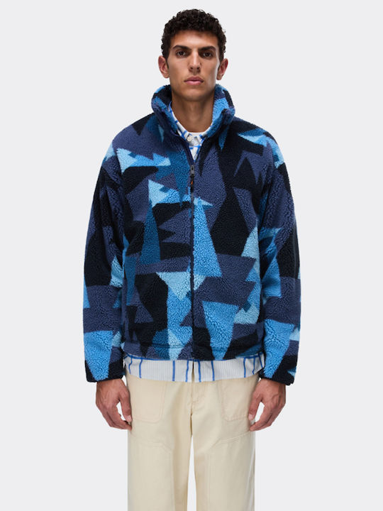 Napapijri Fleece Ζακέτα Μπλε