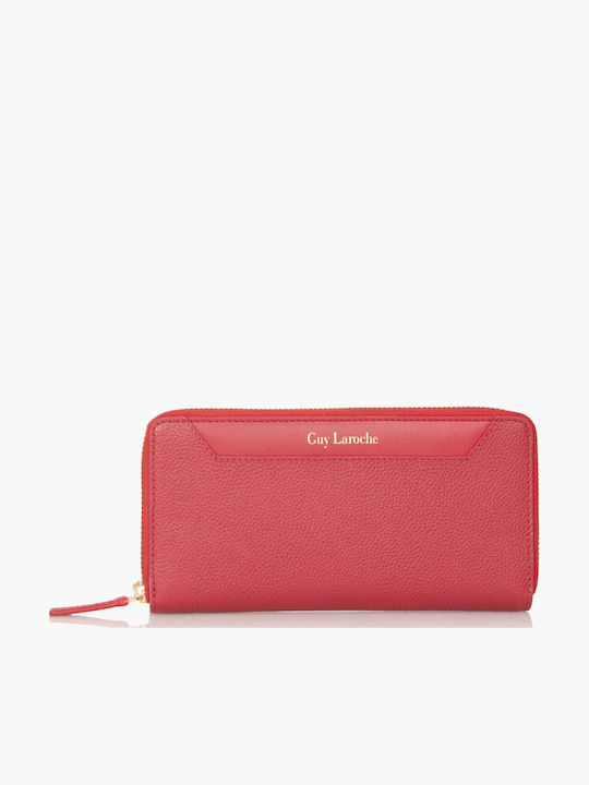 Leather Women's Wallet Red