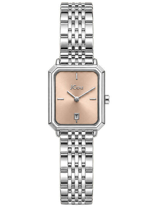 Jcou Women's 22mm Battery Watch with Silver Sta...