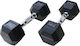 MegaFitness Sechseckige Hantel 1 x 5 kg