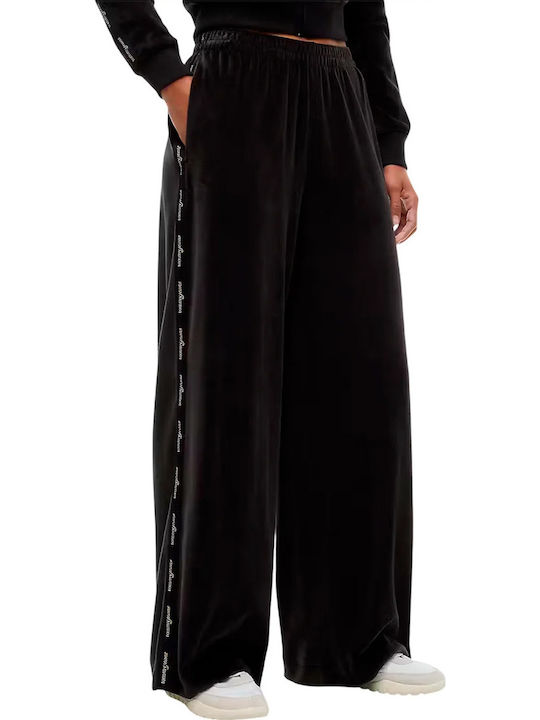 Tommy Hilfiger Black Velvet Sweatpants