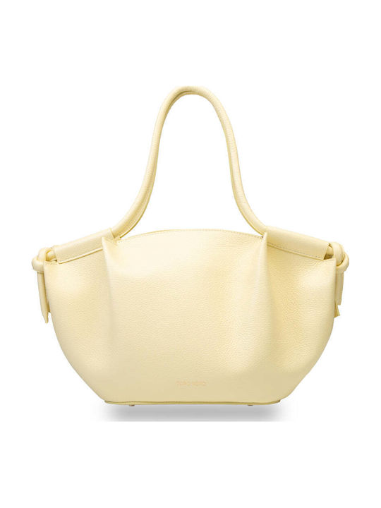 Karina Leather Women's Shoulder / Handbag Yellow